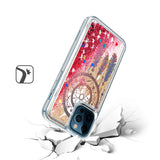 For OnePlus Nord N200 5G Quicksand Design Liquid Glitter Bling Hybrid Floating Flowing Sparkle Colorful TPU Protective  Phone Case Cover