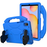Case for Samsung Galaxy Tab S6 Lite 10.4" Hybrid Shockproof Thumbs Up Kickstand Anti-slip Rubber TPU Kid-Friendly Bumper Tablet Blue Tablet Cover