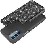 For Motorola Moto G Stylus 5G 2021 Glitter Bling Sparkling Shiny Shockproof Heavy Duty Hybrid Dual-Layer TPU Sturdy High Impact  Phone Case Cover