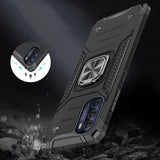 For Motorola Moto G Stylus 5G 2022 Armor Hybrid with Ring Holder Kickstand Shockproof TPU Heavy-Duty Rugged Dual Layer  Phone Case Cover
