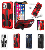 For Apple iPhone 13 Mini (5.4") Hybrid Tough Rugged [Shockproof] Dual Layer Protective with Kickstand Military Grade Hard PC + TPU  Phone Case Cover