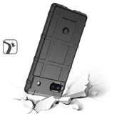 For Motorola Moto G Stylus 5G 2022 Rugged Shield Hybrid TPU Thick Solid Rough Armor Tactical Matte Grip Silicone Texture  Phone Case Cover