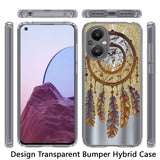 For OnePlus Nord N20 5G Cases Hybrid Design Image Transparent Rubber TPU Protector Thin Shell Back PC Armor Shockproof  Phone Case Cover