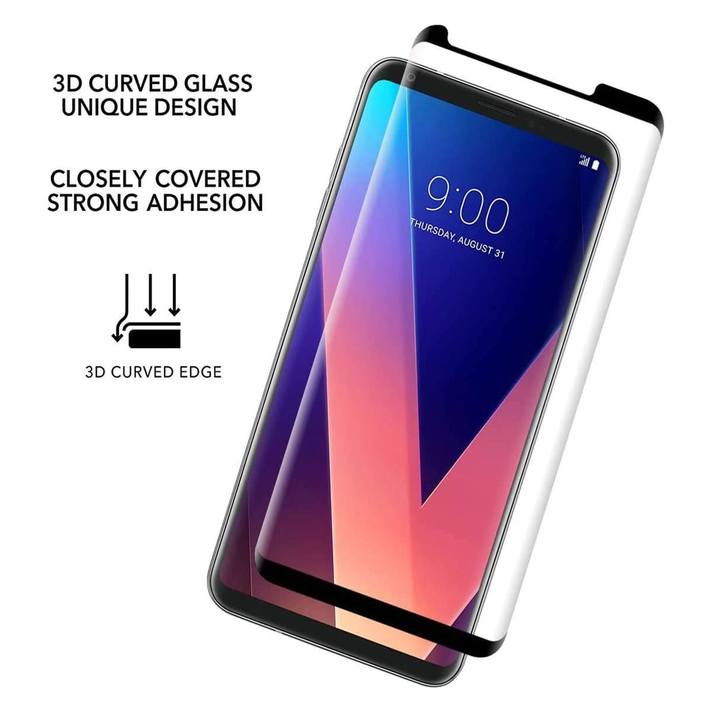 For Samsung Galaxy S22 ULTRA Screen Protector 3D Curved Full Coverage 9H Hardness Temper Glass Full Cover Clear Screen Protector