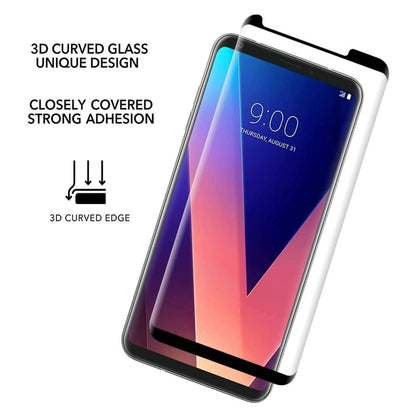 For Samsung Galaxy S23 Ultra Screen Protector 3D Curved Edge Full Coverage 9H Hardness Temper Glass Full Cover Clear Black Screen Protector