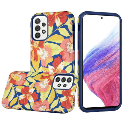For Apple iPhone 14 Plus 6.7" Bliss Floral Stylish Design Hybrid Rubber TPU Hard PC Shockproof Armor Slim Fit  Phone Case Cover