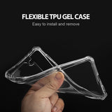 For Samsung Galaxy S22 Ultra Crystal Clear Transparent TPU Flexible Rubber Silicone Ultra Thin Slim Gel Soft Skin Clear Phone Case Cover