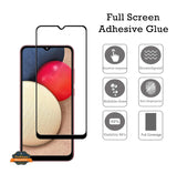 For Motorola Moto G Pure Tempered Glass Full Coverage Edge to Edge Cover Protection 9H 2.5 Rounded Glass Screen Protector Clear Black Screen Protector