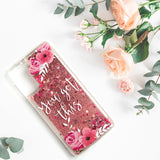 For Samsung Galaxy A13 5G Hybrid Bling Luxury Fashion Design Flowing Liquid Glitter Floating Quicksand Sparkle Glitter TPU + PC  Phone Case Cover