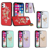 For Motorola Moto G Power 2021 3D Diamond Bling Sparkly Glitter Ornaments Engraving Hybrid Armor Metal Fashion  Phone Case Cover