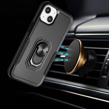 For Motorola Edge+ 2022 /Edge Plus Hybrid Rugged Hard Drop-Proof Protection Military Grade Armor with Metal Ring Stand  Phone Case Cover