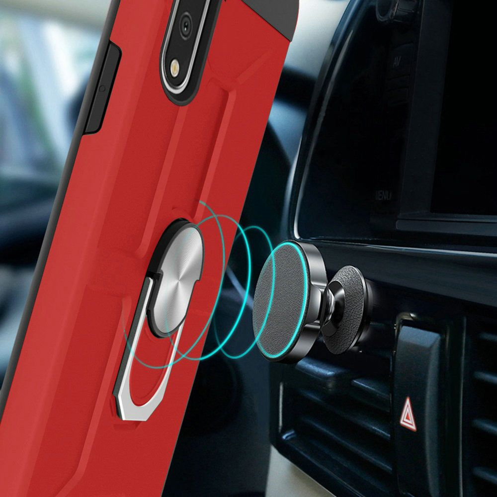 For Motorola Moto G Stylus 5G 2022 Hybrid Stand Kickstand Ring Holder [360° Rotating] Armor Dual Layer Hard TPU Rubber  Phone Case Cover