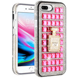 For Apple iPhone 8 /7/6s/6 /SE 2nd Generation Fashion Luxury 3D Bling Diamonds Rhinestone Jeweled Ornament Shiny Crystal  Phone Case Cover