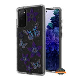 For Samsung Galaxy S20 FE /Fan Edition 5G Hybrid Trendy Image Patterns Design Clear Hard Back Shockproof TPU Rubber  Phone Case Cover