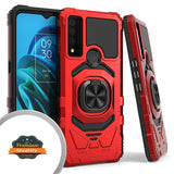 For OnePlus Nord N20 5G Armor Hybrid Stand Ring Hard TPU Rugged Protective [Military-Grade] Magnetic Car Ring Holder  Phone Case Cover