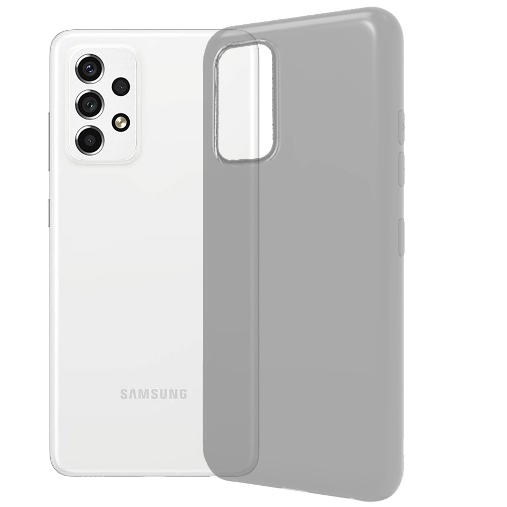 For Samsung Galaxy A23 5G Premium Hybrid Soft Silicone Gummy TPU Gel Candy Skin Flexible Skinny Slim Thin Protector Clear Phone Case Cover