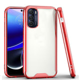 For Motorola Moto G Stylus 5G 2022 Colored Shockproof Transparent Hard PC Rubber TPU Hybrid Shell Thin Slim Protective  Phone Case Cover