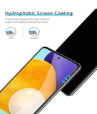For Samsung Galaxy A12 5G LCD Clear Screen Protector Temper Glass 2.5D Edge, Anti-Fingerprint, Easy Installation 9H Transparent HD Clear Screen Protective Guard Clear Phone Case Cover