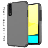 For Samsung Galaxy A23 Slim Corner Protection Shock Absorption Hybrid Dual Layer Hard PC + TPU Rubber Armor Defender Gray Phone Case Cover