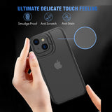 For Apple iPhone 13 /Pro Max Hybrid Tinted with Precise Raised Camera Protection & Invisible Stand Kickstand Ultra Slim  Phone Case Cover