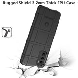 For Motorola Moto G Stylus 2022 Rugged Shield Hybrid TPU Thick Rough Armor Tactical Matte Grip Silicone Texture Protective  Phone Case Cover