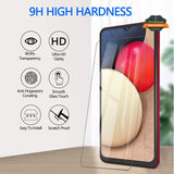 For Cricket Debut Tempered Glass Screen Protector HD Clear Transparent [Bubble Free, Case Friendly] 9H Hardness Glass Screen Guard Clear Screen Protector