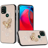 For Samsung Galaxy A03S Diamonds 3D Bling Sparkly Glitter Ornaments Engraving Hybrid Armor Rugged Metal Fashion  Phone Case Cover