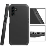For Samsung Galaxy A23 5G Slim Shock Absorption 2 in 1 Tuff Hybrid Dual Layer Hard PC TPU Rubber Frame Armor Defender  Phone Case Cover