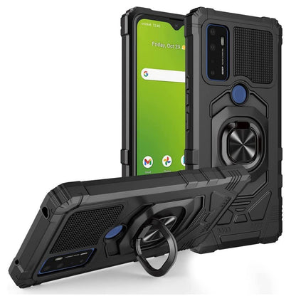 For Samsung Galaxy A23 5G Hybrid Magnetic Car Mount Ring Kickstand Stand Holder Armor Protective [Military Grade]  Phone Case Cover
