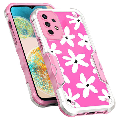 For Samsung Galaxy A23 5G Fashion Design Tough Shockproof Hybrid Stylish Pattern Heavy Duty TPU Rubber Armor  Phone Case Cover