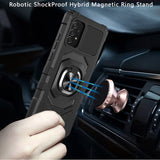 For Samsung Galaxy A33 5G Hybrid Dual Layer with Rotate Magnetic Ring Stand Holder Kickstand, Rugged Shockproof Protective  Phone Case Cover