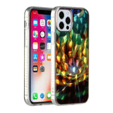 For Apple iPhone 8 /7/6s/6 /PLUS /SE 2nd Gen Colorful Holographic 3D Effect Electroplated Design Hybrid Slim TPU Armor  Phone Case Cover
