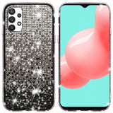 For Samsung Galaxy A42 5G Glitter Bling Ultra Thin TPU Sparkle Diamond Rhinestone Shiny Full Cover Crystal Stones Back  Phone Case Cover