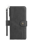 For Apple iPhone SE 3 (2022) /SE /8/7 Wallet Case with Credit Card Holder, PU Leather Flip Pouch Kickstand & Strap TPU Shockproof  Phone Case Cover
