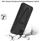 For Samsung Galaxy A12 5G Heavy Duty Protection Hybrid Built-in Kickstand Rugged Shockproof Military Grade Dual Layer Full Body  Phone Case Cover