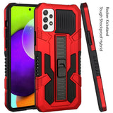 For Samsung Galaxy A71 5G Hybrid Tough Rugged [Shockproof] Dual Layer Protective with Kickstand Military Grade Hard PC + TPU  Phone Case Cover