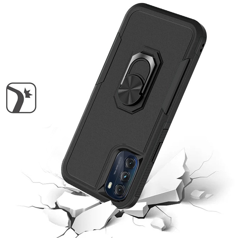 For Samsung Galaxy A13 5G Ring Holder Stand, Support Magnetic Car Mount, Hard TPU Hybrid Shockproof  Phone Case Cover