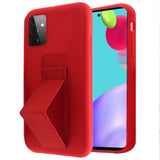 For Apple iPhone 13 Pro Max (6.7") Hybrid Foldable Kickstand Magnetic Heavy Duty Silicone Rubber TPU Protector [Support Magnetic Car Mount]  Phone Case Cover