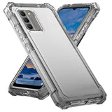 For Nokia G400 5G Clear Gradient Hybrid Thick Guard Shockproof Dual Layer Hard PC + TPU Bumper Frame Armor  Phone Case Cover
