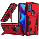 For Motorola Moto G Pure Heavy Duty Protection TPU Hybrid Built-in Kickstand Rugged Shockproof Military Grade Dual Layer  Phone Case Cover