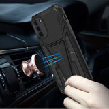 For Motorola Moto G 5G 2022 Heavy Duty Protection Hybrid Built-in Kickstand Rugged Shockproof Military Grade Dual Layer  Phone Case Cover