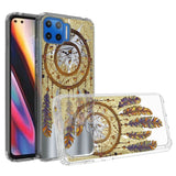 For Motorola Moto One 5G, Moto G 5G Plus, Moto One Lite Hybrid Design Image Transparent Rubber TPU Protector Thin Shell Back PC Armor Shockproof  Phone Case Cover