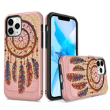 For Samsung Galaxy A13 5G Cute Design Printed Pattern Fashion Brushed Texture Shockproof Dual Layer Hybrid Protective Hard Rubber  Phone Case Cover