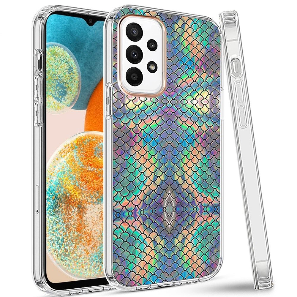 For Apple iPhone 14 (6.1") Creative Stylish Fashion Design Hybrid Rubber TPU Hard PC Shockproof Slim Fit  Phone Case Cover