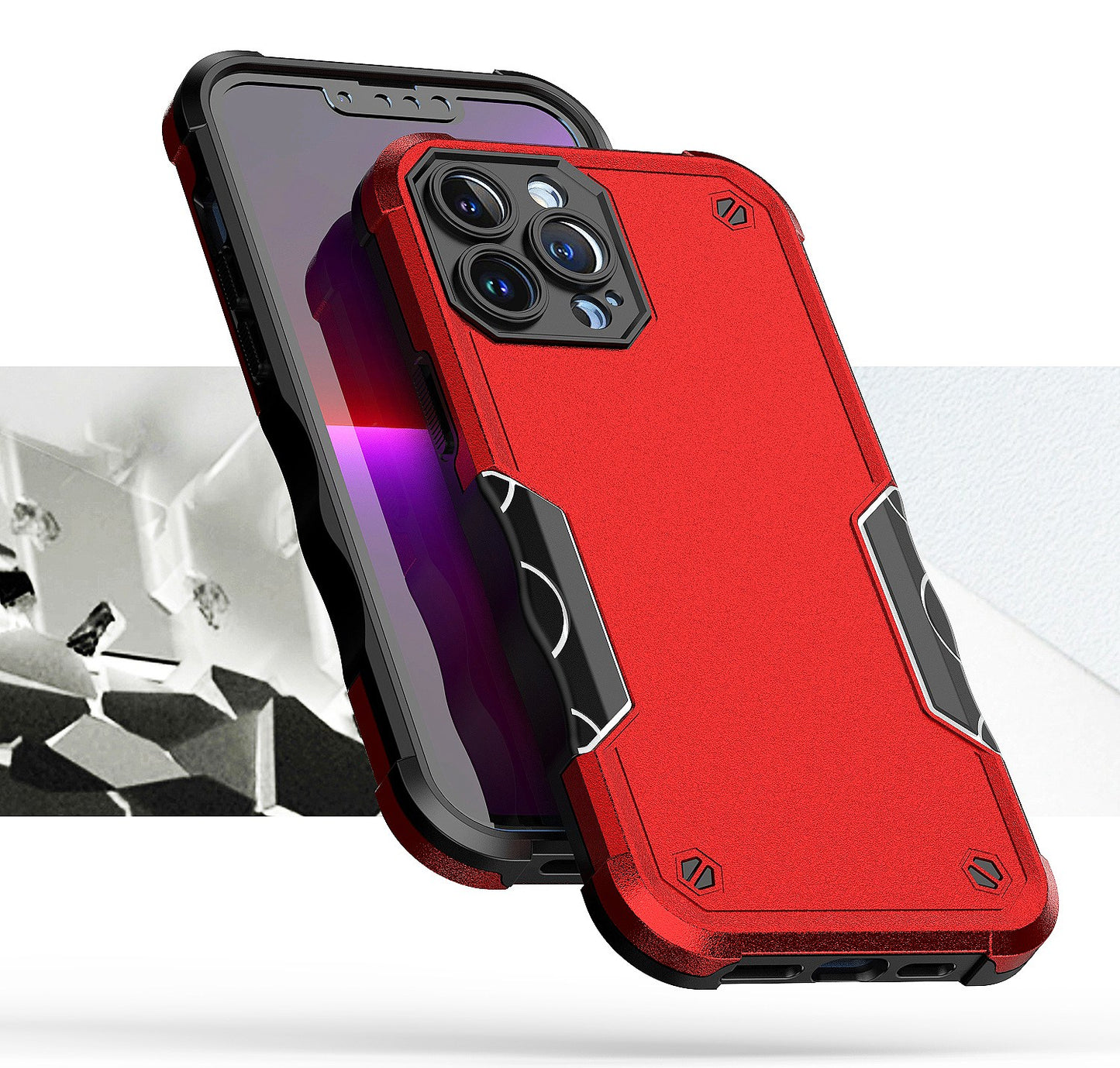 For Nokia G400 5G Slim Tough Shockproof Hybrid Heavy Duty Dual Layer TPU Bumper Rugged Rubber Defend Armor  Phone Case Cover