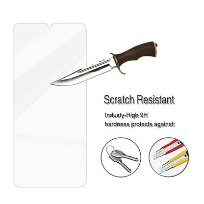 For Nokia C100 Tempered Glass Screen Protector, Bubble Free, Anti-Fingerprints HD Clear, Case Friendly Glass Film Clear Screen Protector