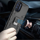 For Apple iPhone 13 Pro Max /6.7" Slim Rugged Shockproof Hybrid with Magnetic Ring Stand Holder  Phone Case Cover