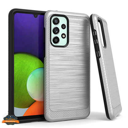 For Motorola Moto G Stylus 2022 4G Armor Brushed Texture Rugged Carbon Fiber Design Shockproof Dual Layers Hard PC  Phone Case Cover