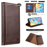 For Apple iPhone 13 /Pro Max Mini Luxury PU Leather Wallet Pouch Magnetic Detachable with Credit Card Slots Removable Flip Kickstand  Phone Case Cover