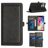 For Motorola Edge+ /Edge Plus 2022 Luxury 9 Cash Credit Card Slots Holder Carrying Pouch Folio Flip PU Leather Kickstand  Phone Case Cover